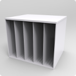 Steel Fixture - Art Storage - Art Tills
